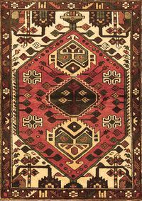 Persian Brown Traditional Rug, tr519brn