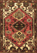 Persian Brown Traditional Rug, tr519brn