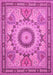 Medallion Pink Traditional Rug, tr51pnk