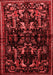 Animal Red Traditional Area Rugs