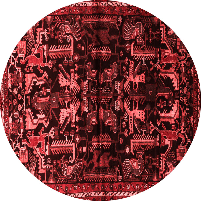 Animal Red Traditional Rug, tr521red