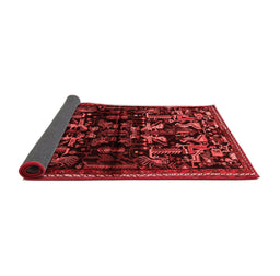 Animal Red Traditional Area Rugs