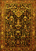 Persian Yellow Traditional Rug, tr522yw