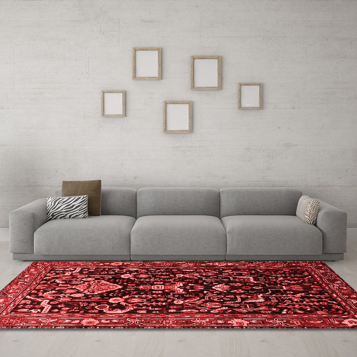 Traditional Red Washable Rugs