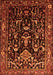 Persian Orange Traditional Rug, tr522org