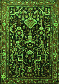 Persian Green Traditional Rug, tr522grn