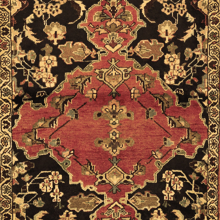 Persian Brown Traditional Rug, tr523brn