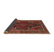 Sideview of Traditional Red Persian Rug, tr524