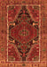 Persian Orange Traditional Rug, tr524org