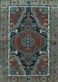 Persian Light Blue Traditional Rug, tr524lblu