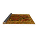 Sideview of Persian Yellow Traditional Rug, tr524yw