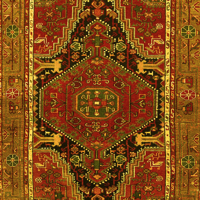 Persian Yellow Traditional Rug, tr524yw