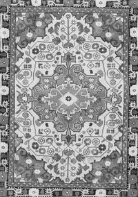 Medallion Gray Traditional Rug, tr525gry