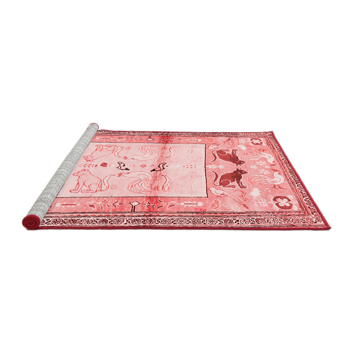 Traditional Red Washable Rugs