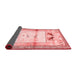 Animal Red Traditional Area Rugs