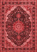 Medallion Red Traditional Area Rugs