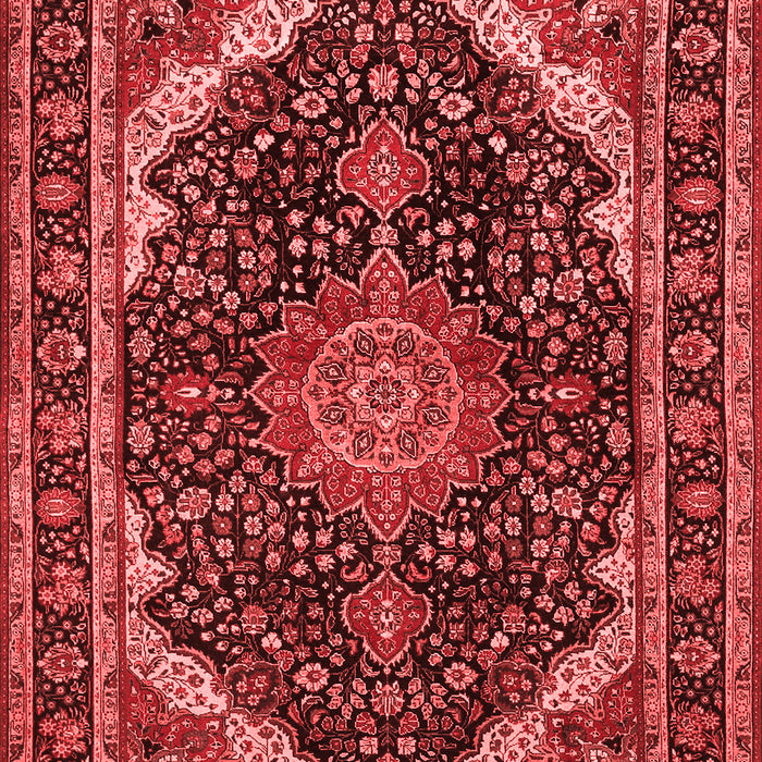 Medallion Red Traditional Area Rugs