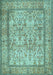 Persian Light Blue Traditional Rug, tr529lblu