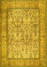 Persian Yellow Traditional Rug, tr529yw