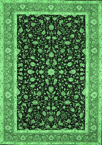 Persian Emerald Green Traditional Rug, tr52emgrn
