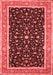 Persian Red Traditional Area Rugs