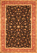 Persian Orange Traditional Rug, tr52org
