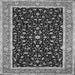 Serging Thickness of Persian Gray Traditional Rug, tr52gry