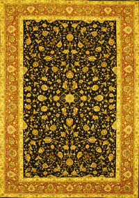 Persian Yellow Traditional Rug, tr52yw