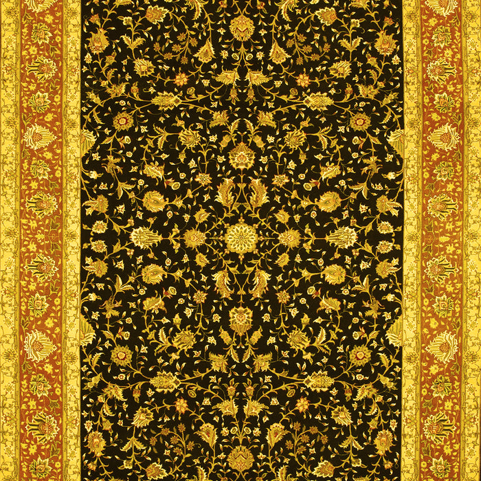 Persian Yellow Traditional Rug, tr52yw