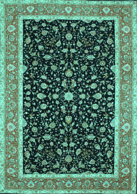 Persian Turquoise Traditional Rug, tr52turq