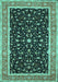 Persian Turquoise Traditional Rug, tr52turq