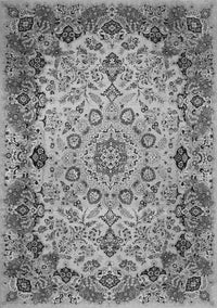 Medallion Gray Traditional Rug, tr530gry