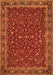 Persian Orange Traditional Rug, tr531org