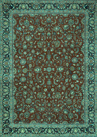 Persian Turquoise Traditional Rug, tr531turq