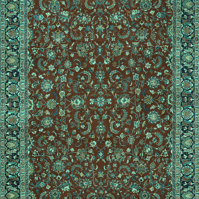 Persian Turquoise Traditional Rug, tr531turq