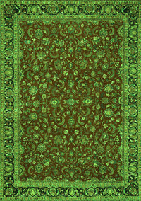 Persian Green Traditional Rug, tr531grn