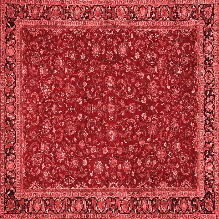 Machine Washable Persian Red Traditional Rug, wshtr531red