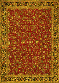 Persian Yellow Traditional Rug, tr531yw