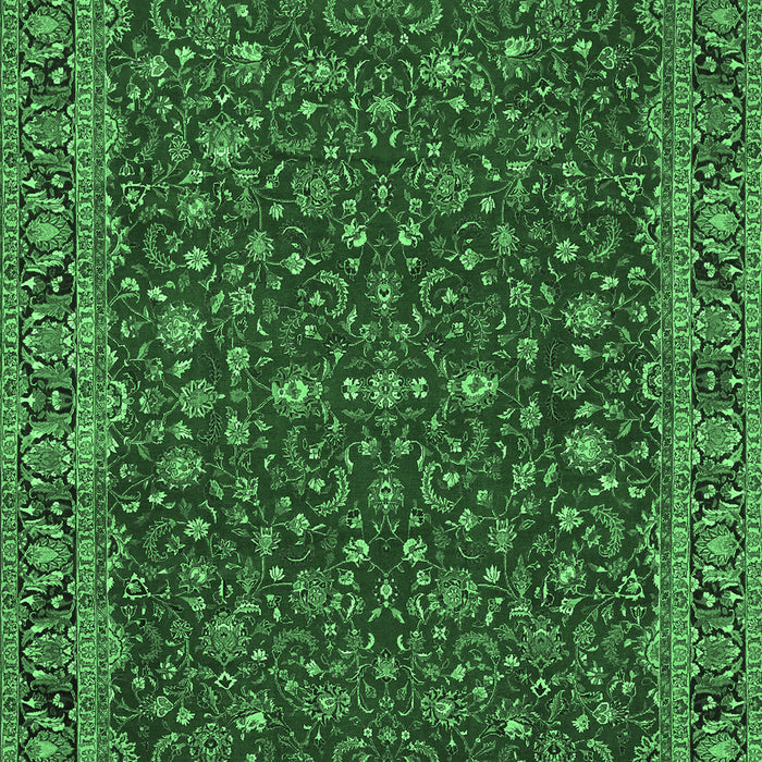Persian Emerald Green Traditional Rug, tr531emgrn