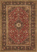 Persian Brown Traditional Rug, tr532brn