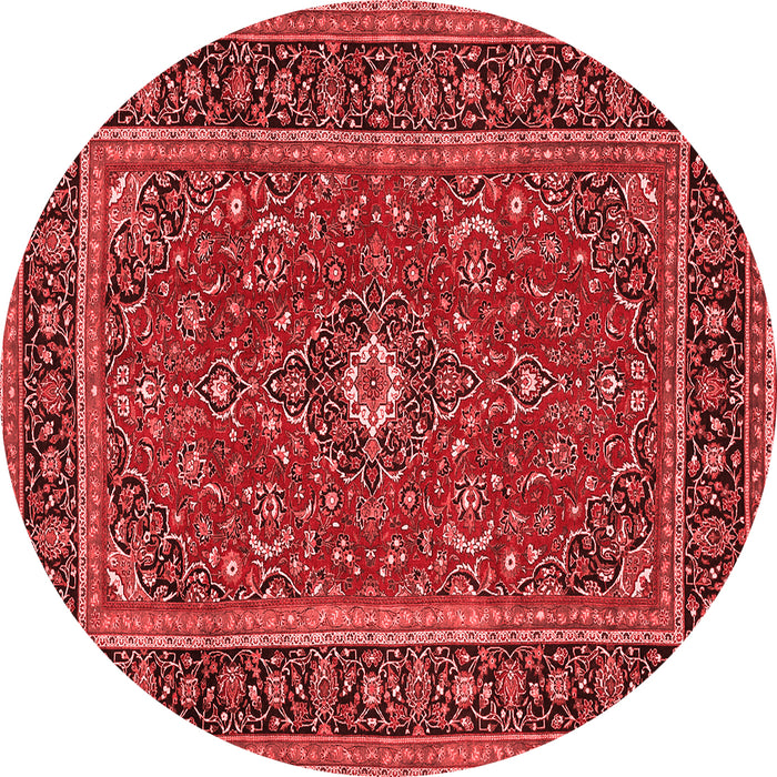 Machine Washable Persian Red Traditional Rug, wshtr532red