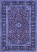 Persian Blue Traditional Rug, tr532blu