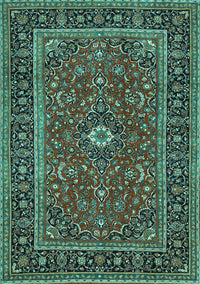 Persian Turquoise Traditional Rug, tr532turq