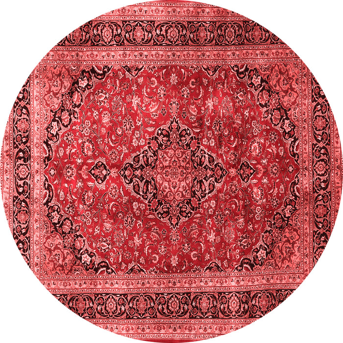 Machine Washable Persian Red Traditional Rug, wshtr533red