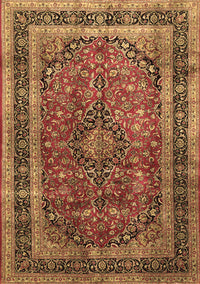 Persian Brown Traditional Rug, tr533brn