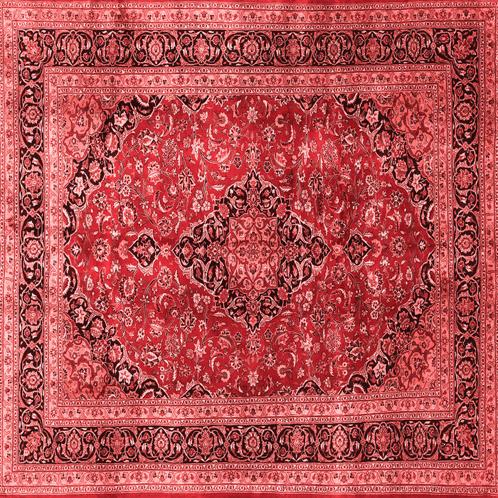 Machine Washable Persian Red Traditional Rug, wshtr533red