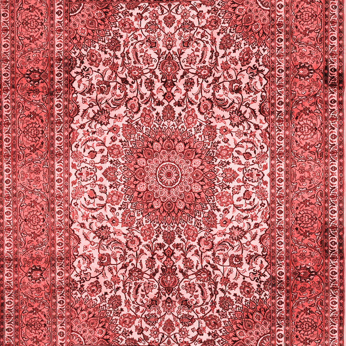 Medallion Red Traditional Area Rugs