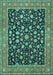 Persian Turquoise Traditional Rug, tr536turq