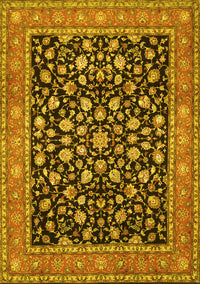 Persian Yellow Traditional Rug, tr536yw