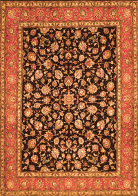 Persian Orange Traditional Rug, tr536org